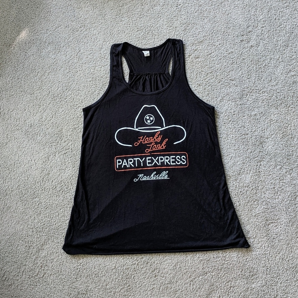 Honky Tonk Party Express Nashville Tank XXL (NWOT)